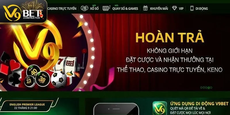 Khuyến Mãi V9bet khuyến mãi V9bet hoàn trả mỗi ngày lên đến hàng triệu đồng