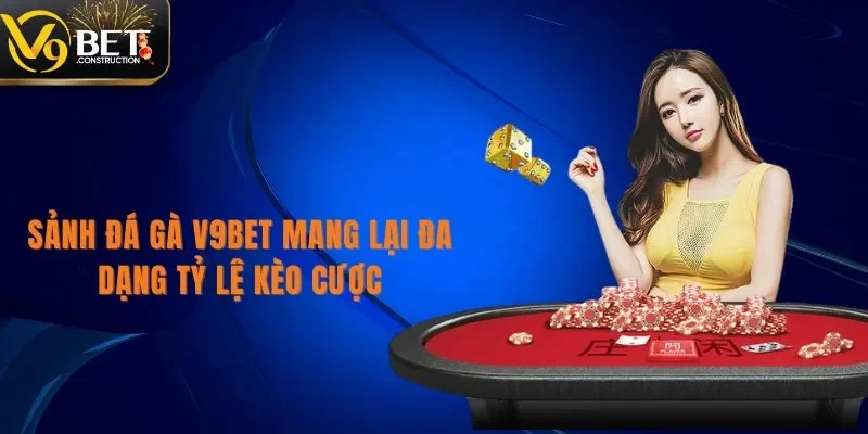 Trang chủ Sảnh đá gà V9bet mang lại đa dạng tỷ lệ kèo cược